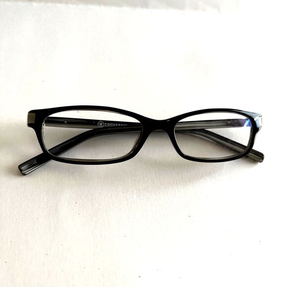 Converse Eyeglasses Chaos Designer Frames Only Black 50-15-135 - Picture 2 of 6